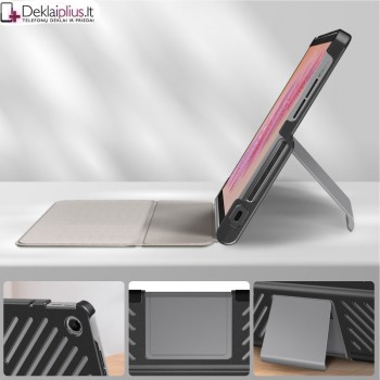 Dirbtinės odos atverčiamas dėklas - juodas (Lenovo Tab Plus 11.5) Dirbtinės odos atverčiamas dėklas - juodas (Lenovo Tab Plus 11.5)